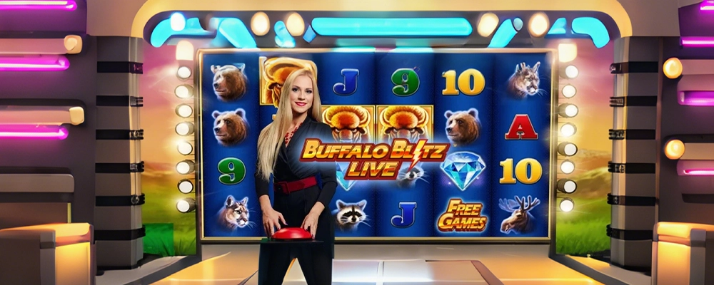 956 bet Caça-níqueis Buffalo Blitz ao Vivo